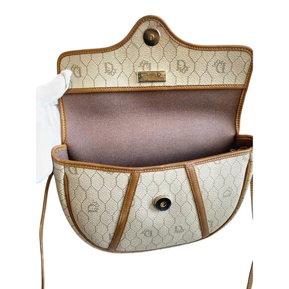 Vintage Christian Dior Monogram Crossbody Bag - Picture 2 of 16